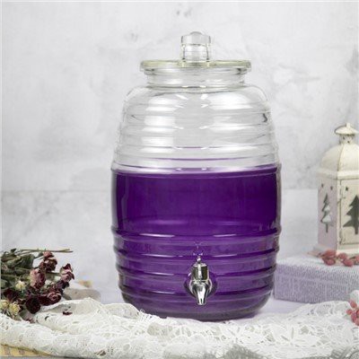Glasdrycksdispenser med spigot