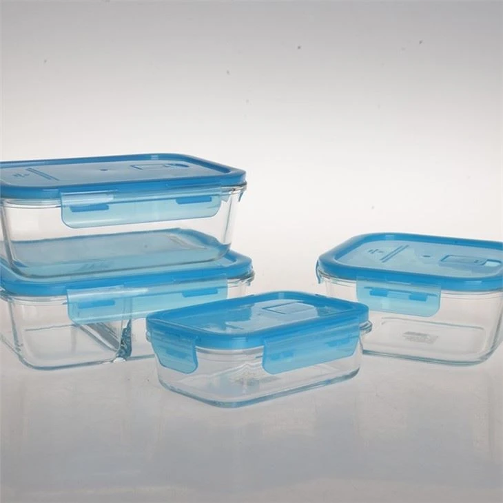 Glass Food Lunch Box Containers With Lids