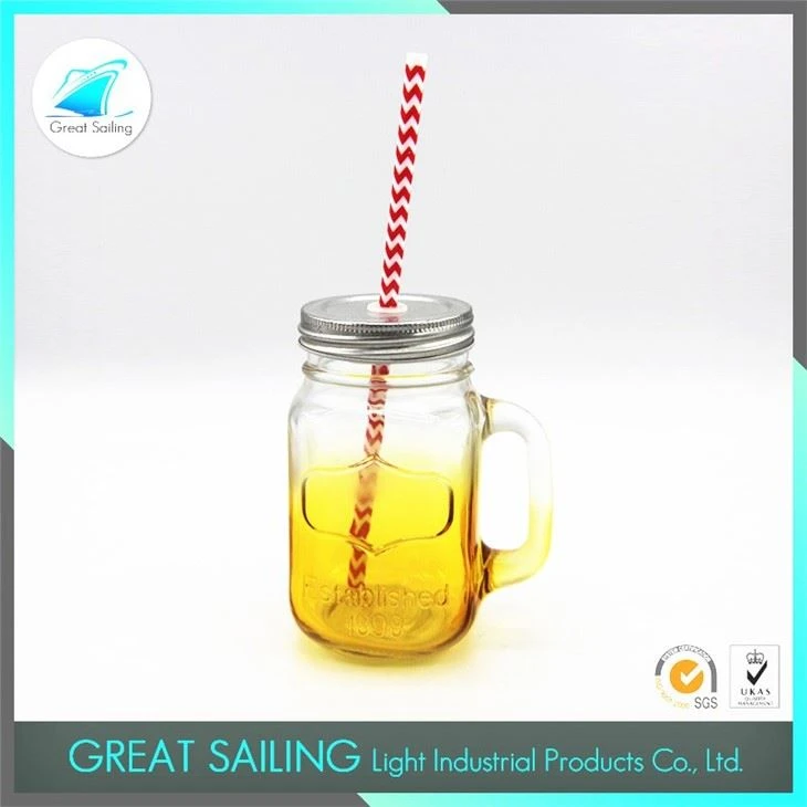 Glass Mason Jars With Lids And Straws