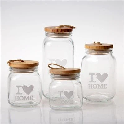 Glasburkförvaring med metallklämma