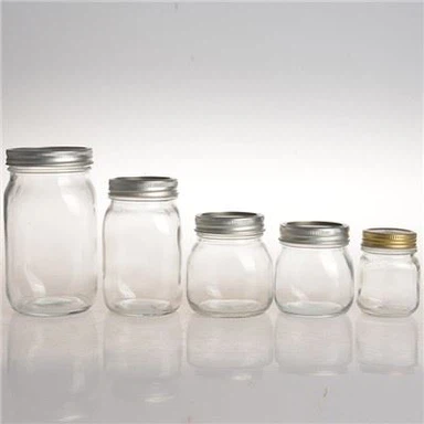 Wide Mouth Mason Jar Style Glasögon
