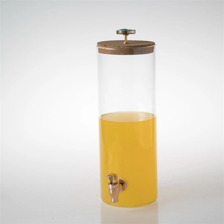 Glass Drinking Dispenser With Spigot