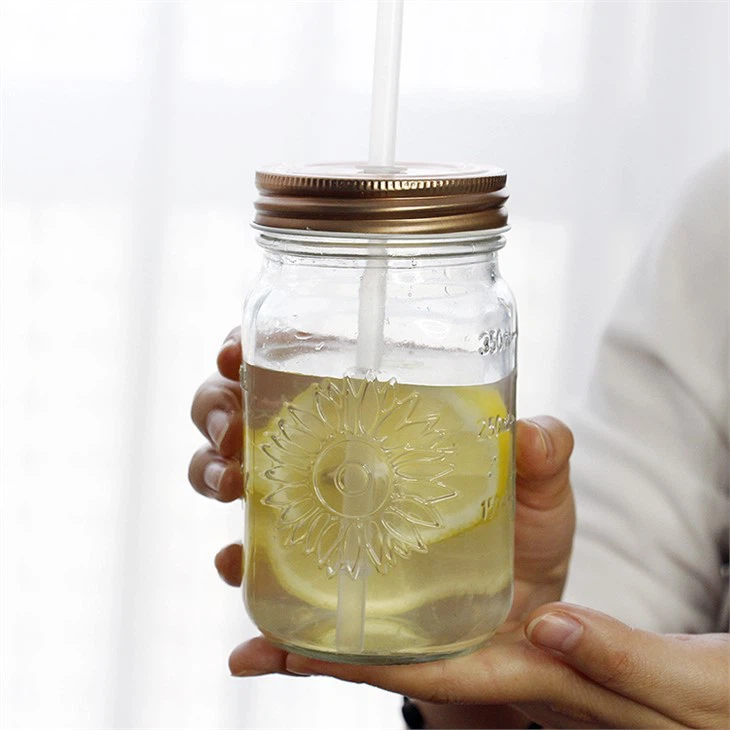 Glass Mason Jar With Lids