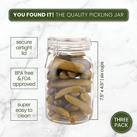 Mason Jar With Airtight Lid