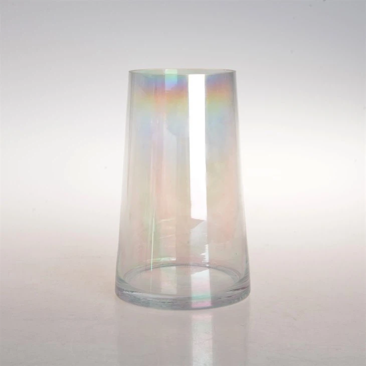 Kristallklart glasvas