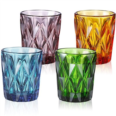 What's the difference between spray glass and colored glass?