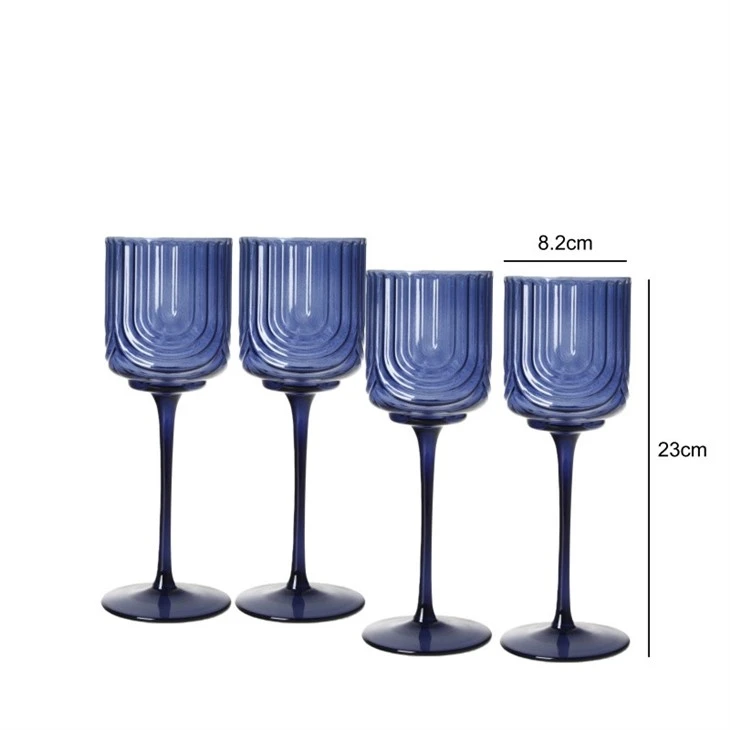 U-Groove Textured Wine Glass suppliers